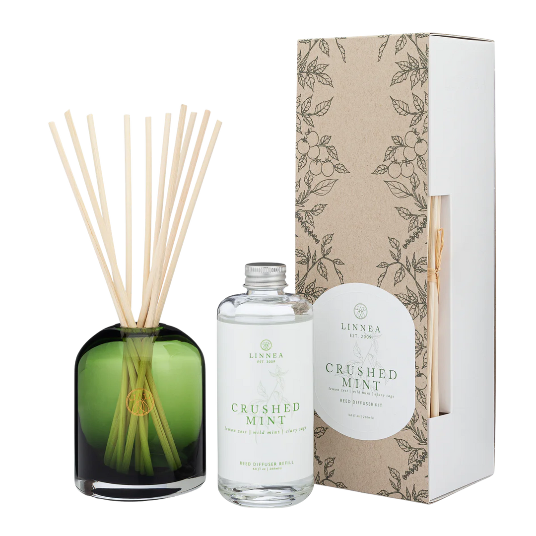 Linnea Reed Diffuser Kit-Crushed Mint