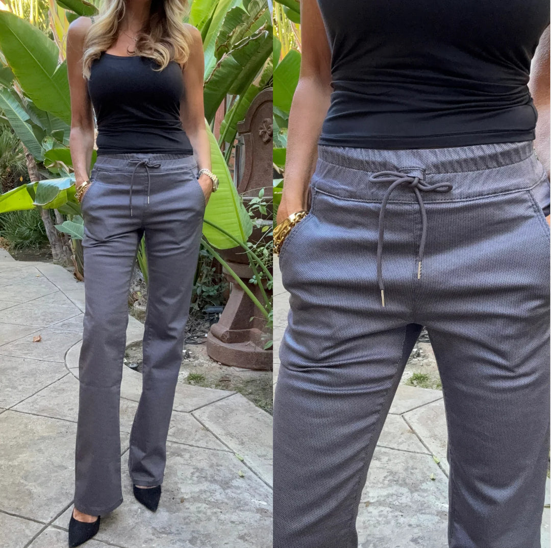 Bevy Flog Loren Pants - Gray Specks
