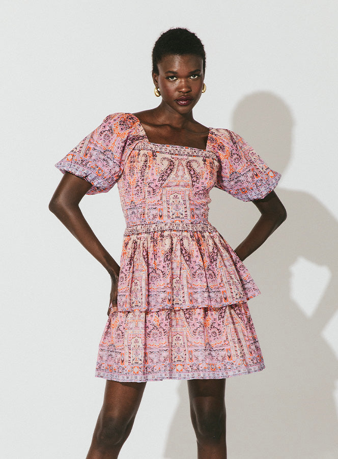Cleobella Sidney Mini Dress - Mahal Print
