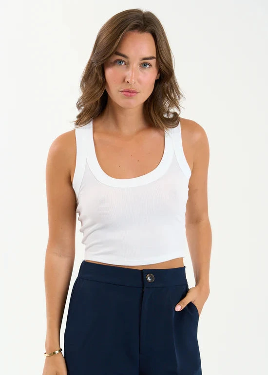 Sundays Naz Tank White