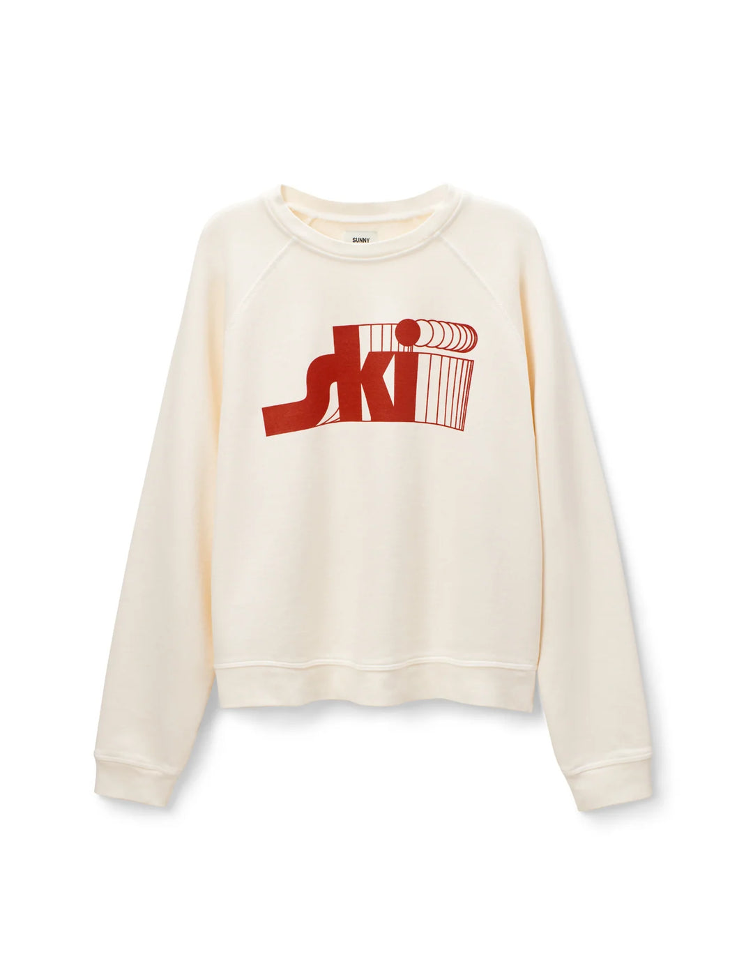 Sunny Somewhere Raglan Crew Ski