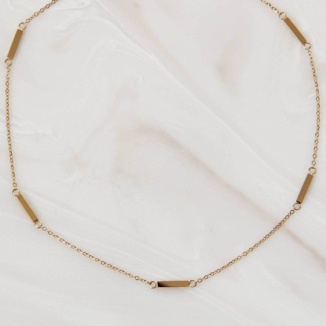 MAIVE - Five Bar Choker Necklace