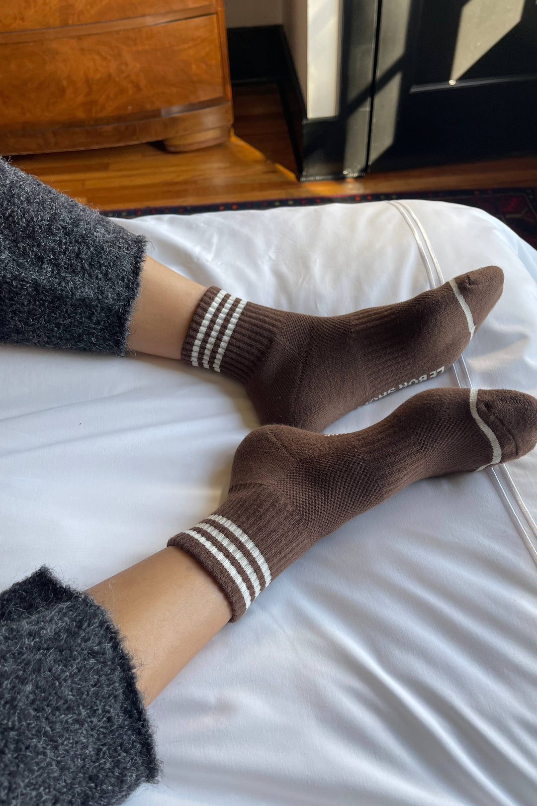 Le Bon Shoppe - Girlfriend Socks // Mahogany