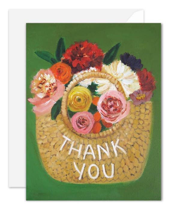 Janet Hill Studio - Thank You Basket Card