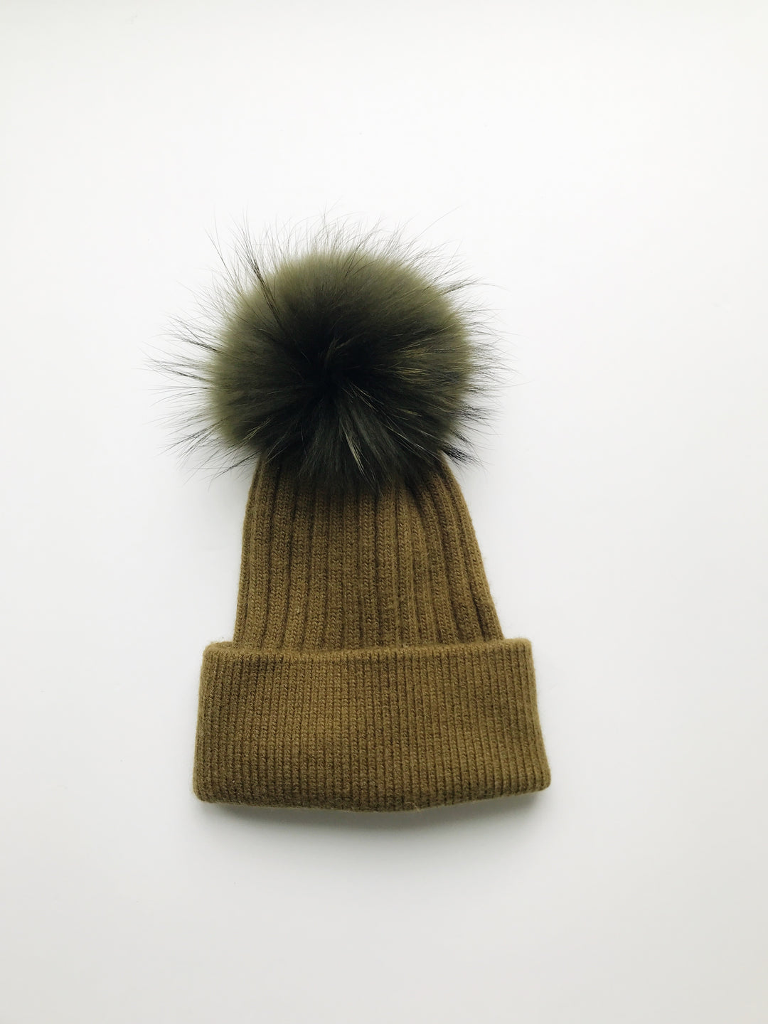 Equation Elliott Hat in Olive w/ Olive pom / EQUATION Boutique