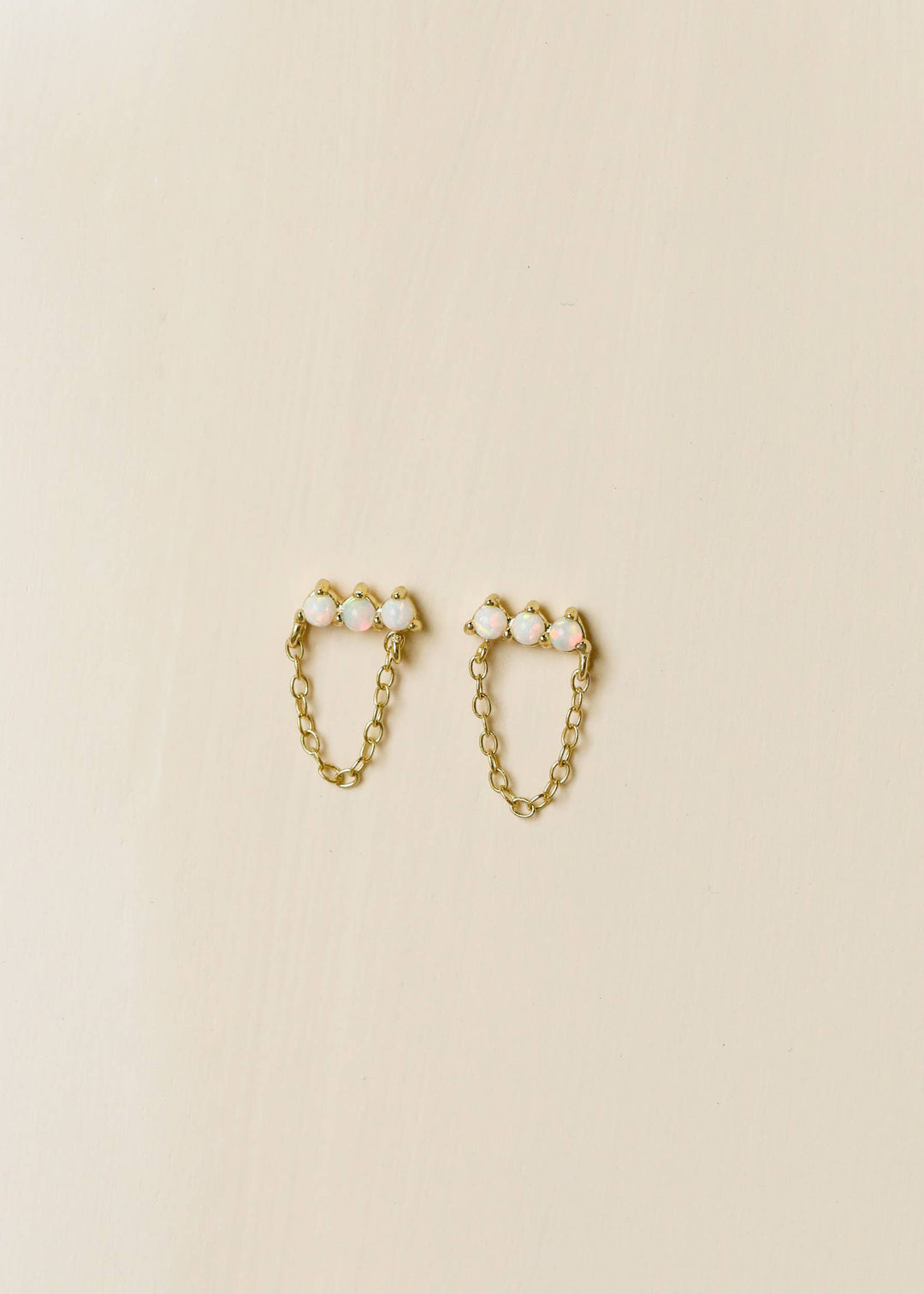 JaxKelly - Stud - Opal Chain