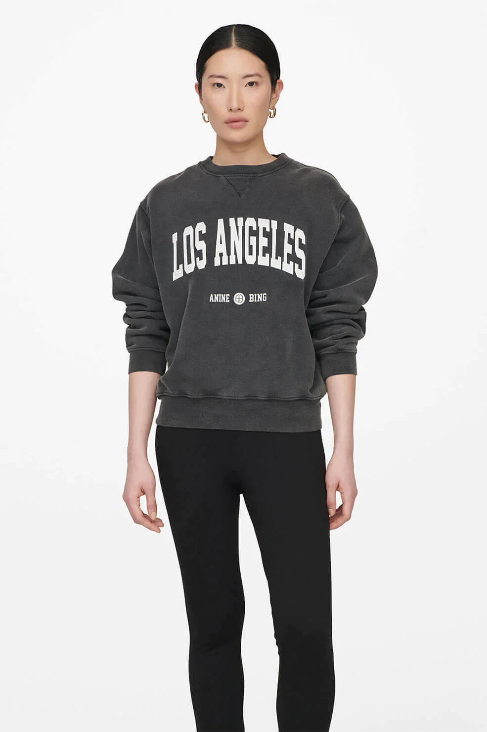 Anine Bing RAMONA SWEATSHIRT LOS ANGELES EQUATION