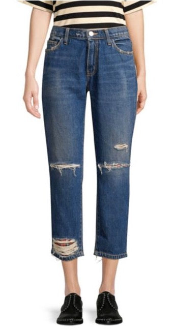 Current/Elliott Repaired Fling Jeans / EQUATION Boutique