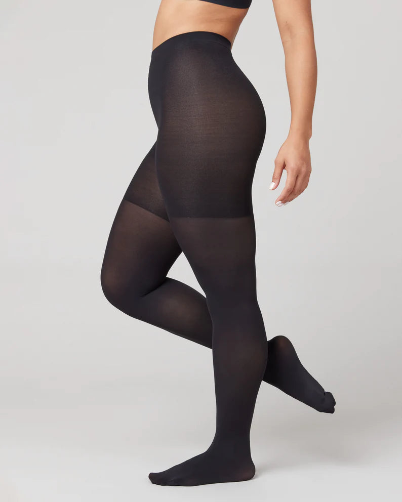 Buy SPANX® High Waisted Thigh Shaping Black Tights from the Next UK online  shop