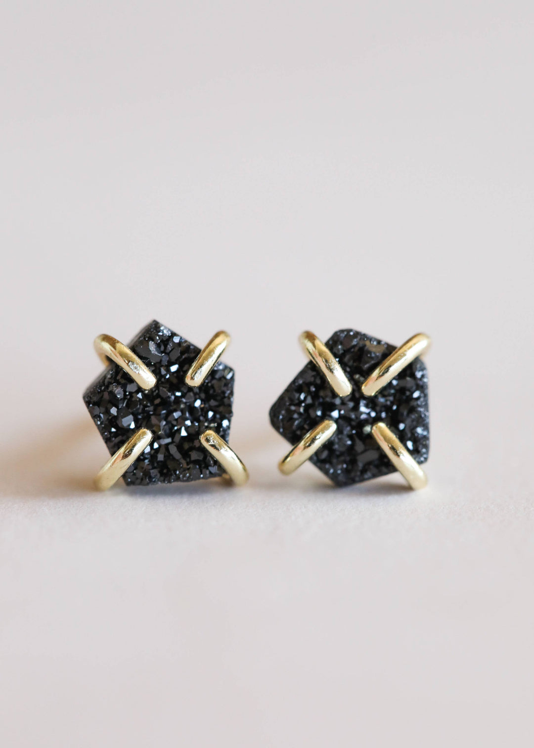 JaxKelly - Druzy Prong - Black