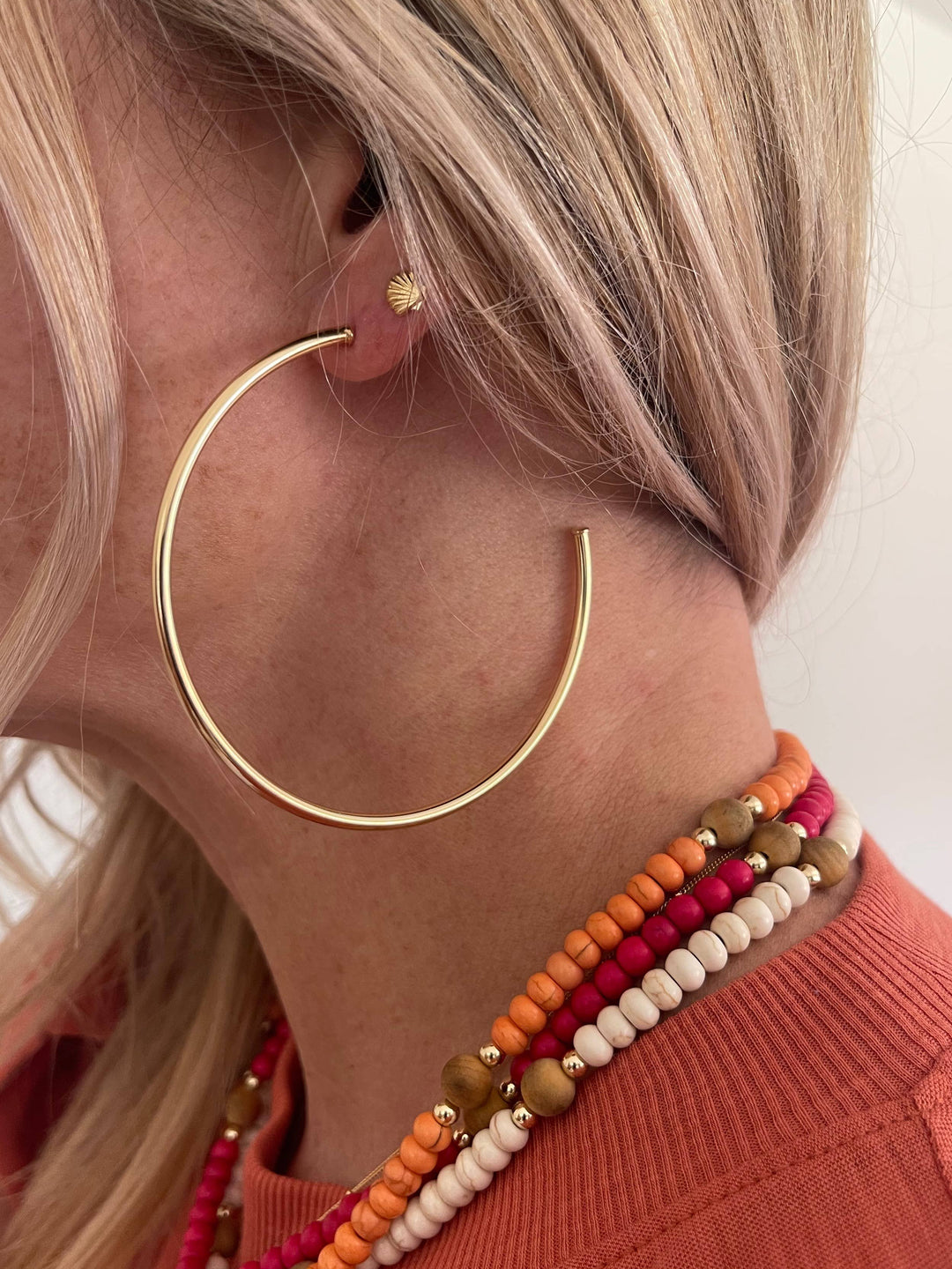 Jessica Matrasko Jewelry - Giovana Hoop Earrings