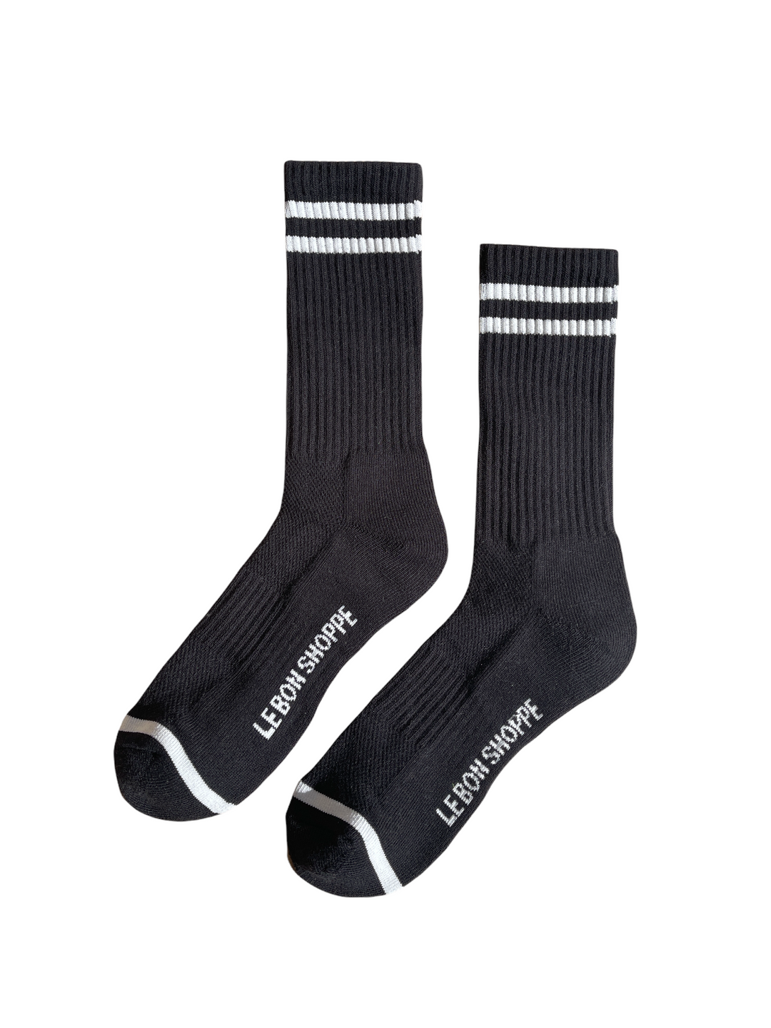 Le Bon Shoppe - Extended Boyfriend Socks // Noir