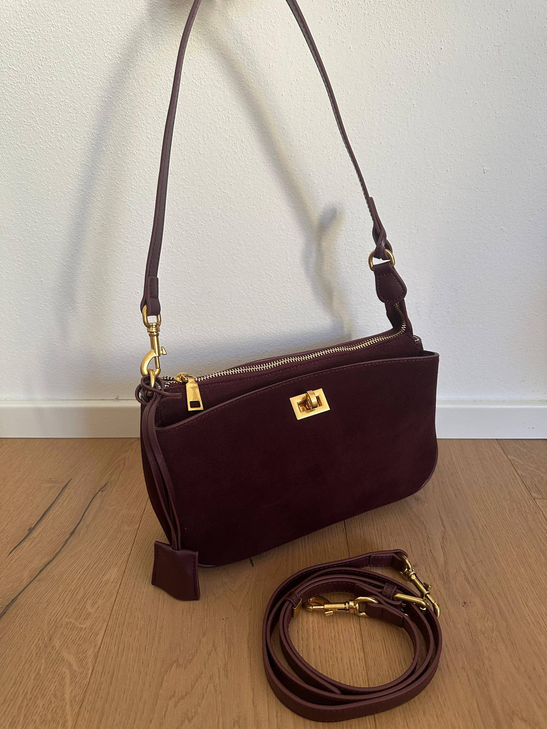 TEXAS pouch - SMALL suede