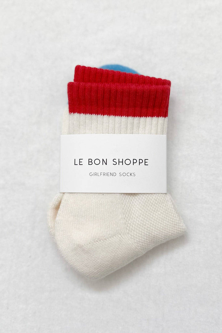 Le Bon Shoppe - Color Block Girlfriend Socks