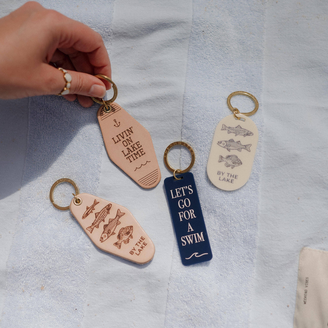 Freshwater Curated Goods - Lake Minnetonka Fish Pill Keychain