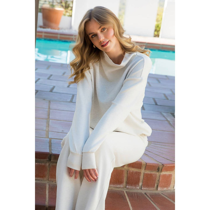 THML - Funnel Neck Pullover Sweater