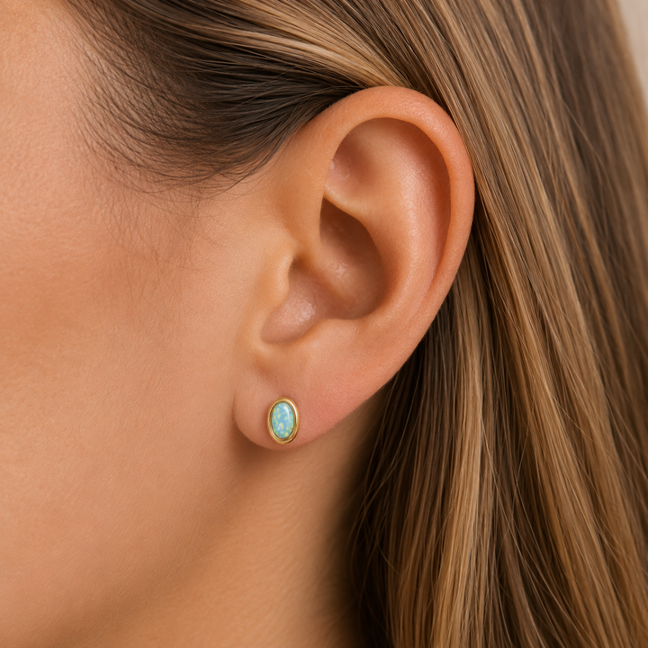 JaxKelly - Oval Bezel - Fire Opal