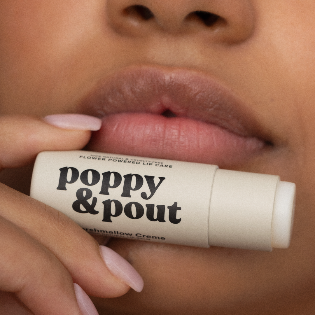 Poppy &amp; Pout - Lip Balm, Marshmallow Creme