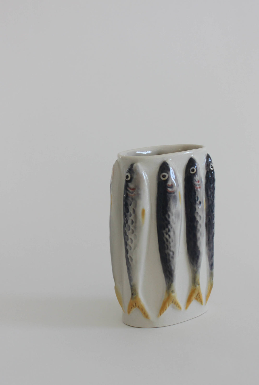 PetitFelts - Porcelain Sardine Vase