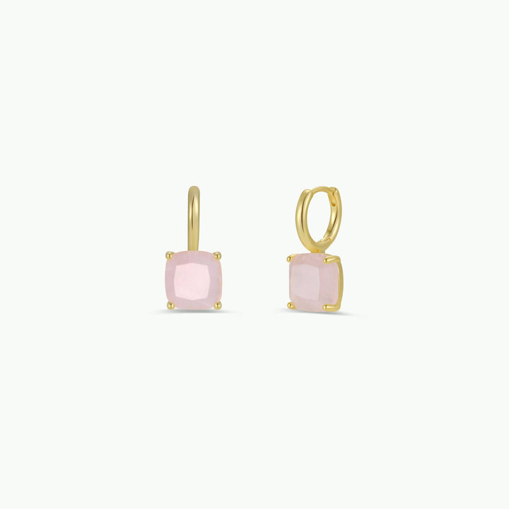JaxKelly - Gemstone Mini Drop - Rose Quartz