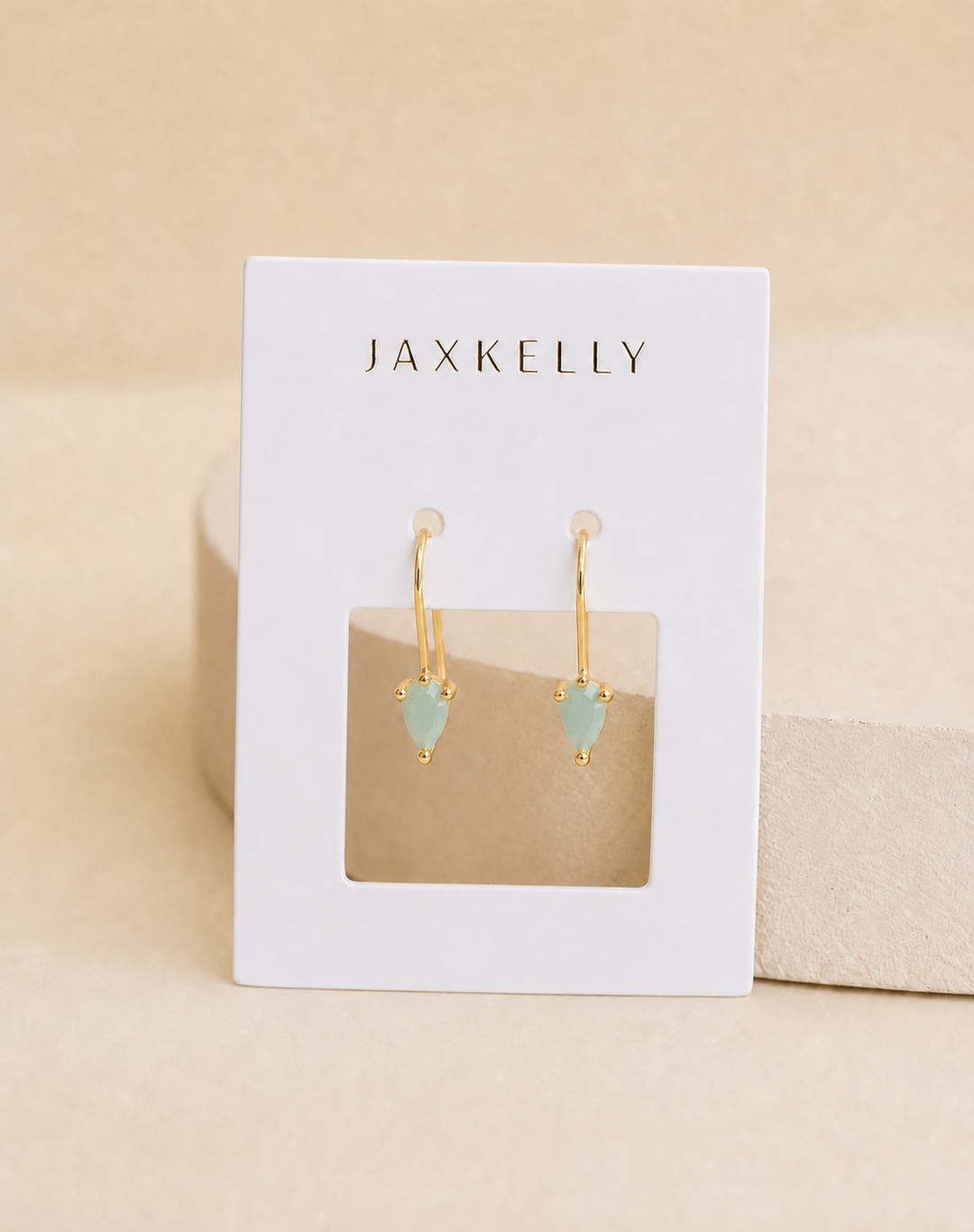 JaxKelly - Dewdrop Mini Threader - Amazonite