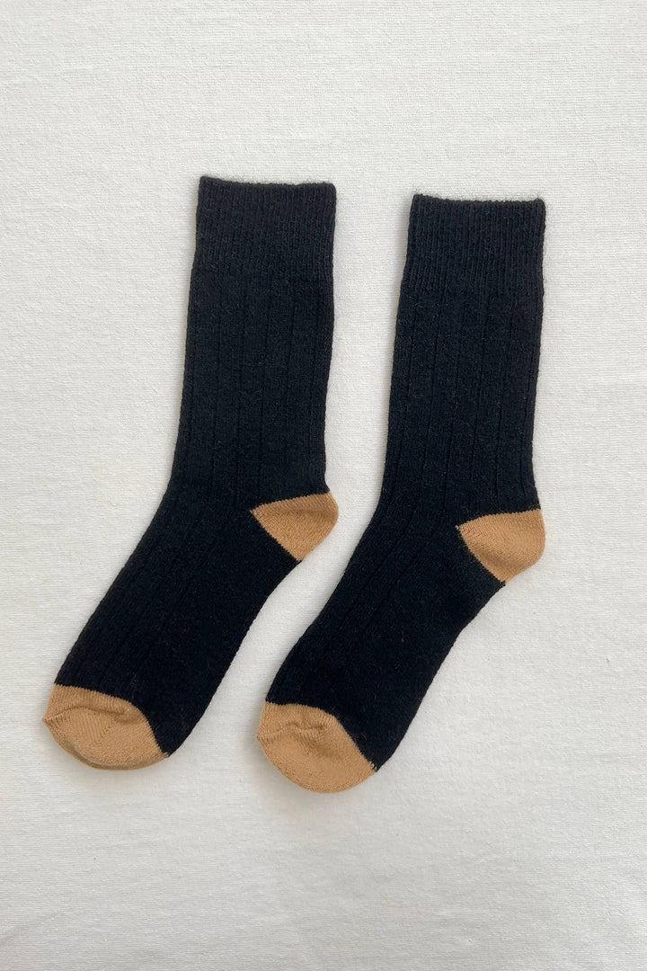 Le Bon Shoppe Classic Cashmere Socks: Camel