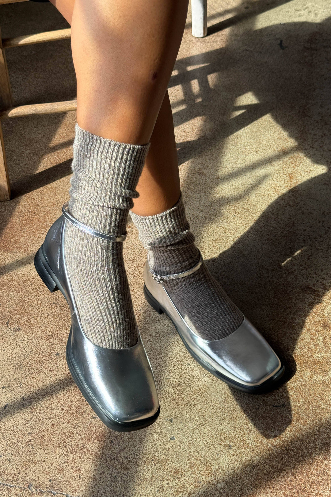 Le Bon Shoppe Winter Sparkle Socks: Starry Night