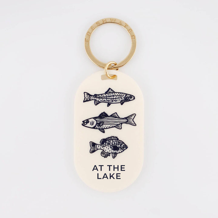 Freshwater Curated Goods - Lake Minnetonka Fish Pill Keychain