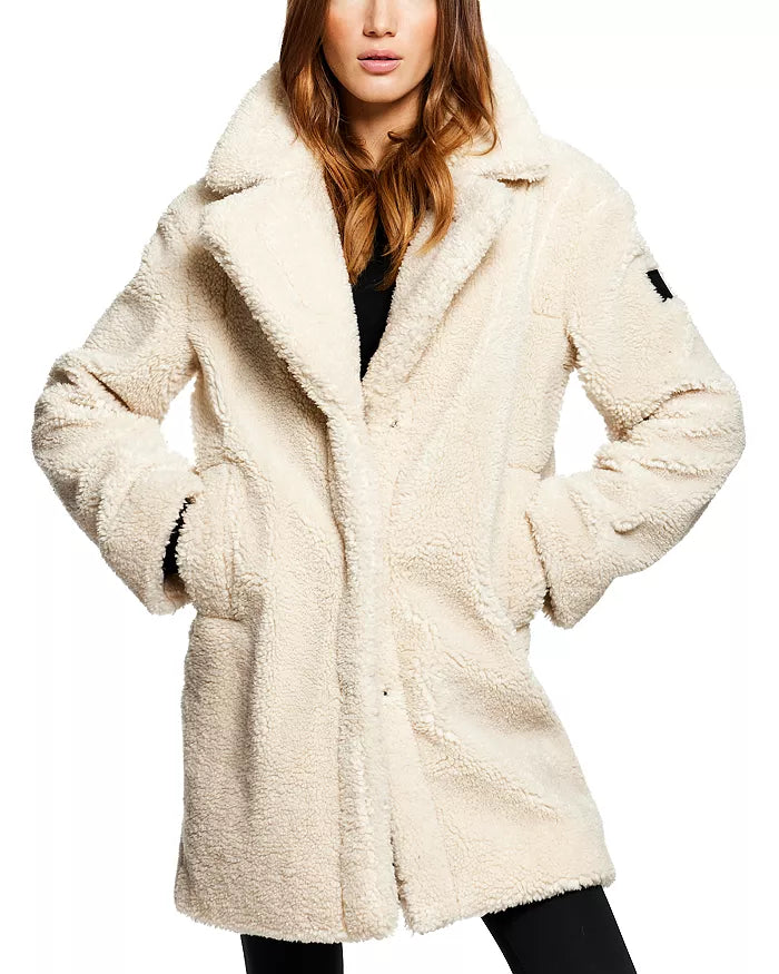 Sam NYC Mid Coat - Almond