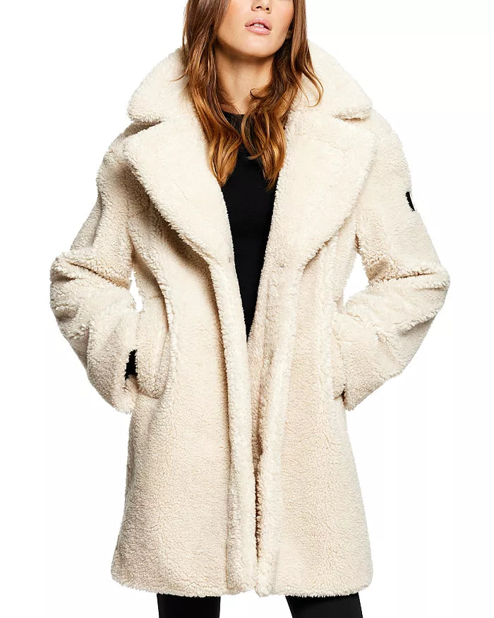 Sam NYC Mid Coat - Almond