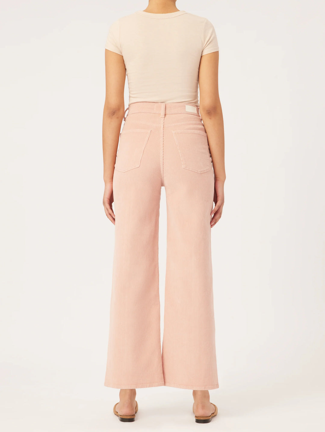 DL1961 Hepburn Wide Leg High Rise Vintage - Rose Vale