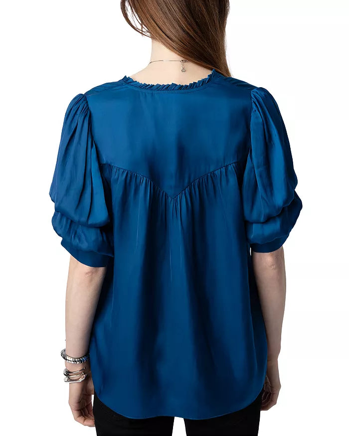 Zadig & Voltaire Taste Satin Top - Overseas