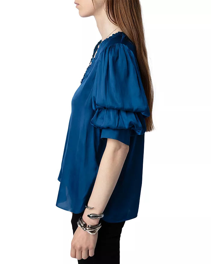 Zadig & Voltaire Taste Satin Top - Overseas