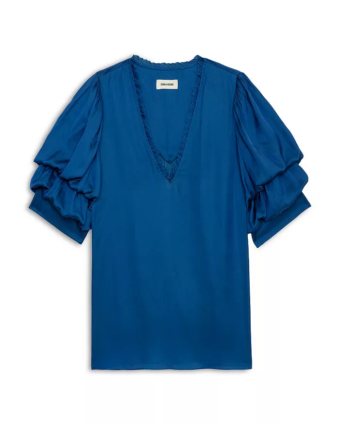 Zadig & Voltaire Taste Satin Top - Overseas