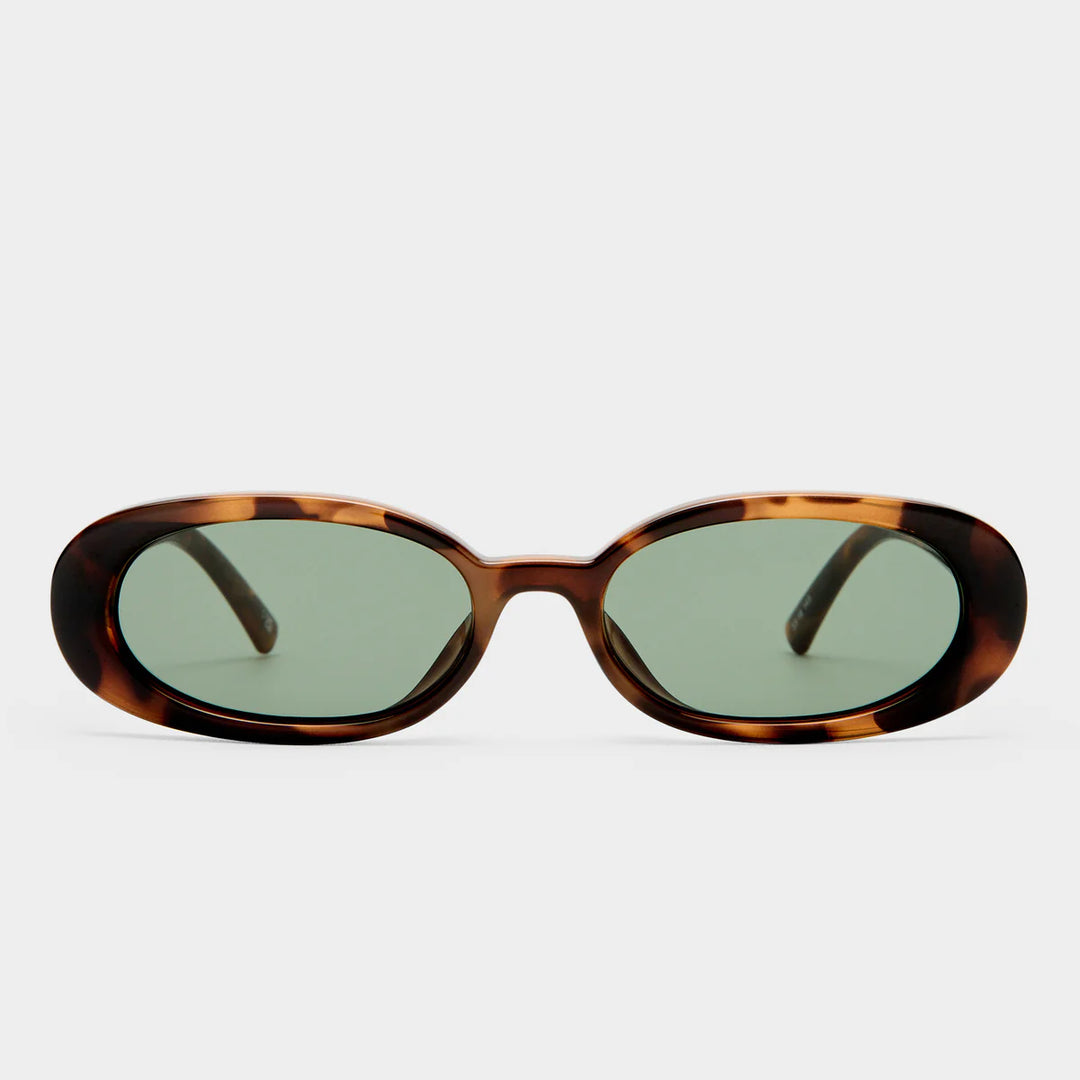 Le Specs Outta Love - Tort Green Mono