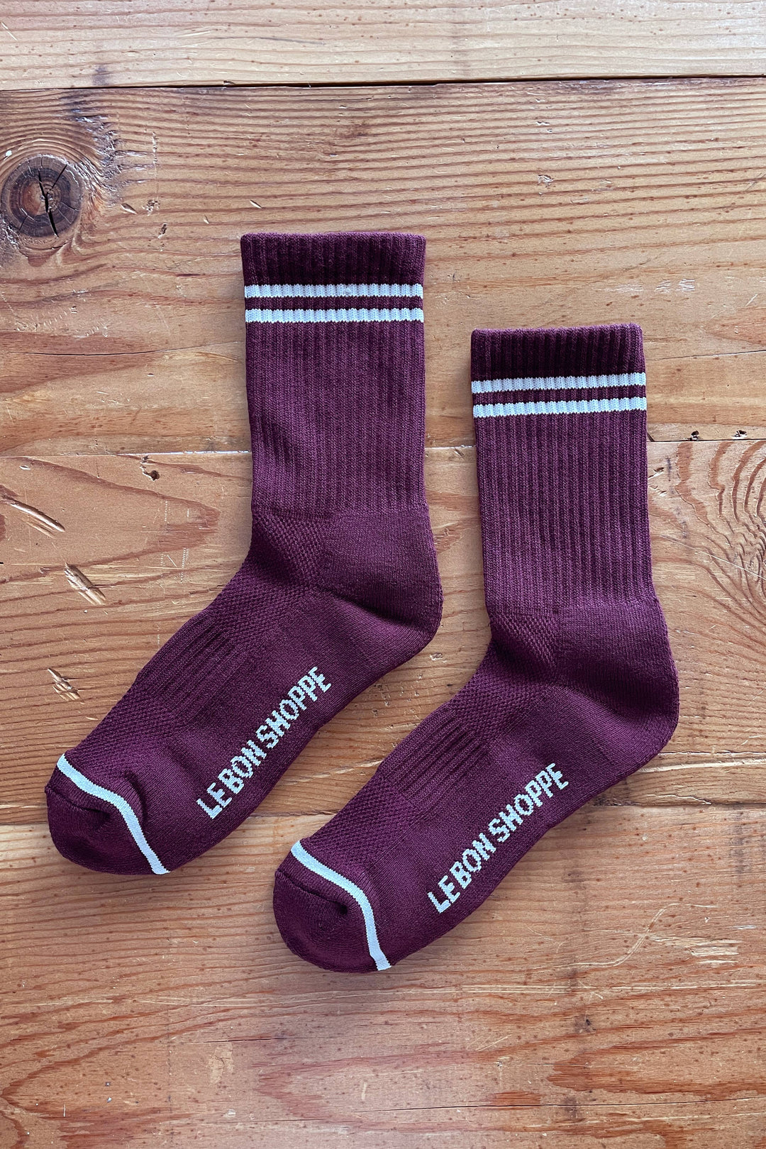 Le Bon Shoppe Boyfriend Socks: Noir