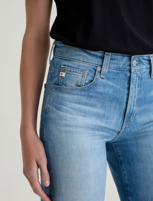 AG Saige Wide Leg Jean 18 Years Bisou