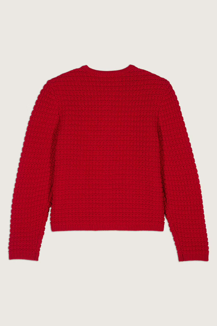 Ba&sh Gaspard Cardigan -Rouge