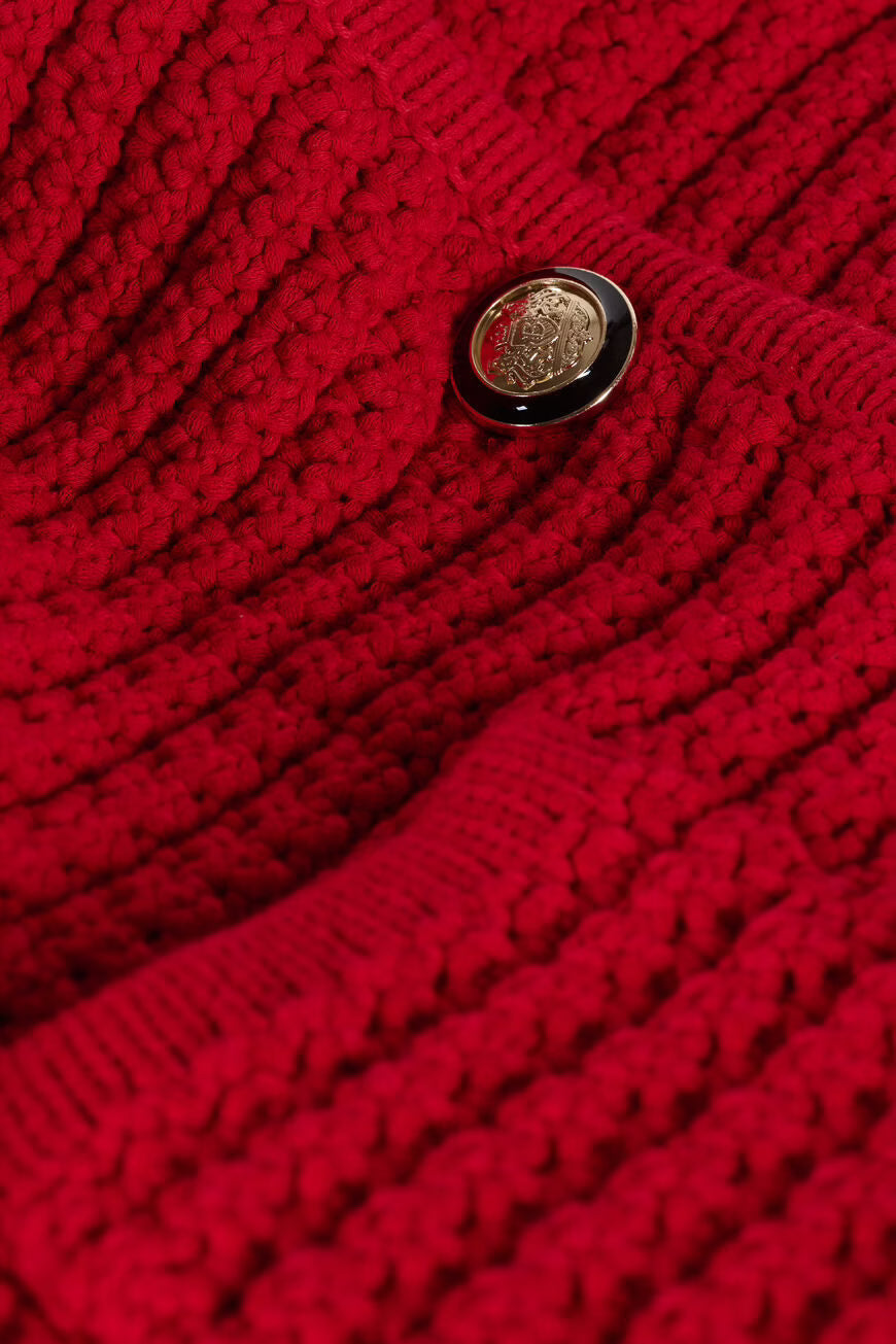 Ba&sh Gaspard Cardigan -Rouge