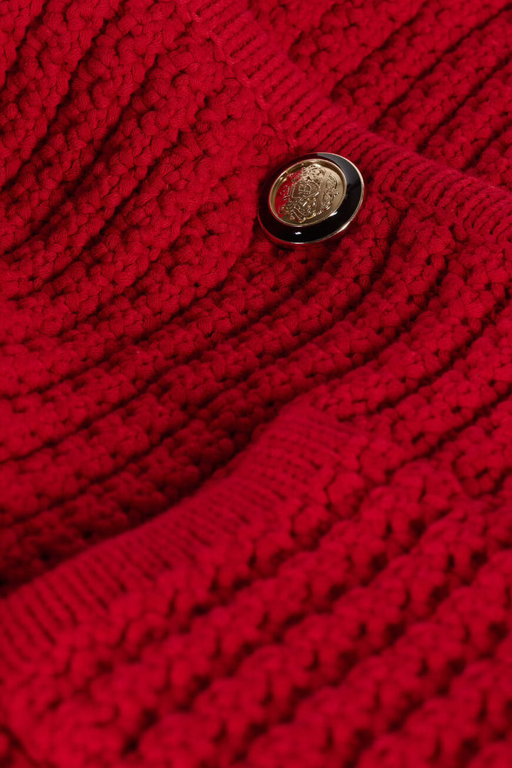 Ba&sh Gaspard Cardigan -Rouge