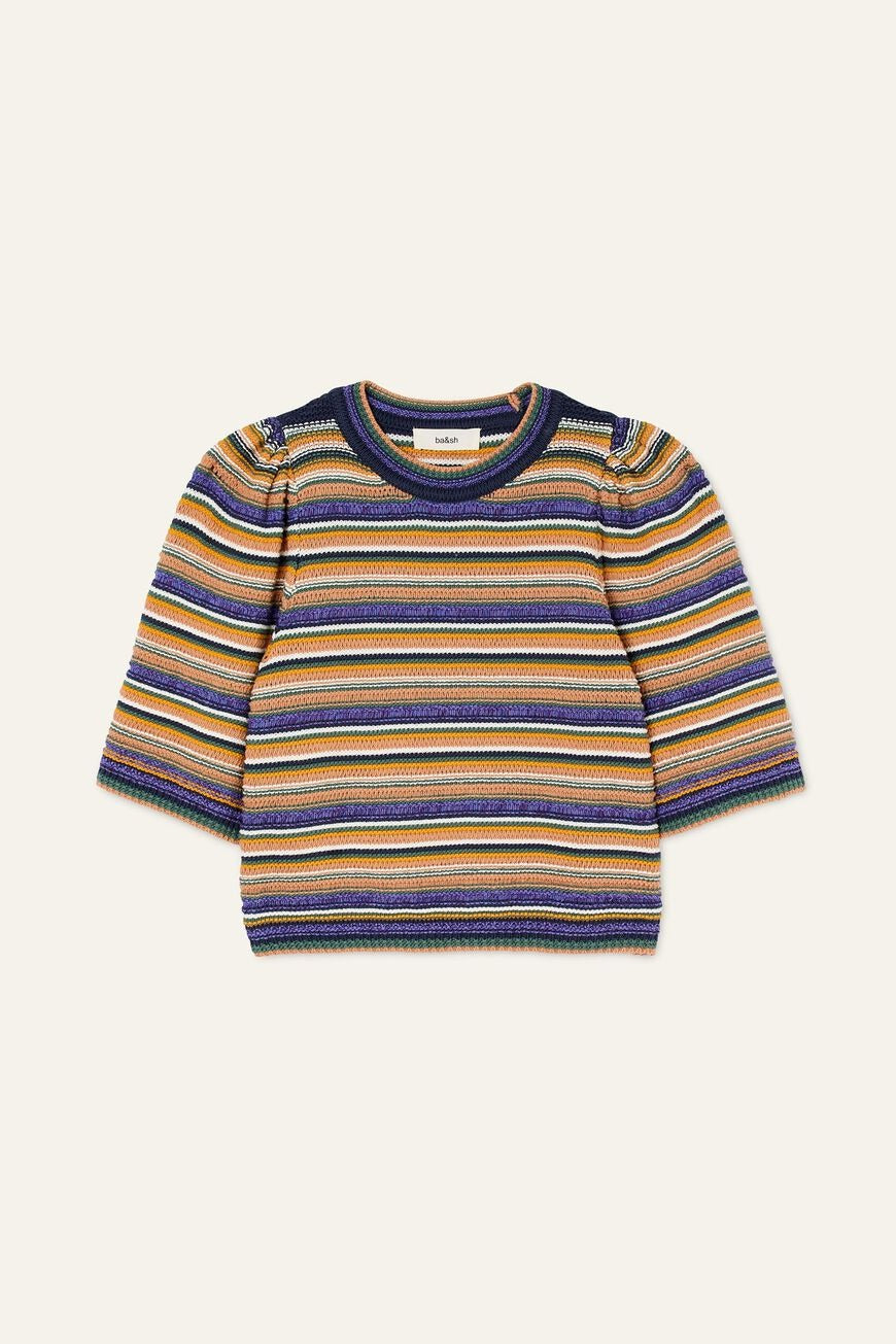 ba&sh Farfaela Short Sleeve Sweater Jumper