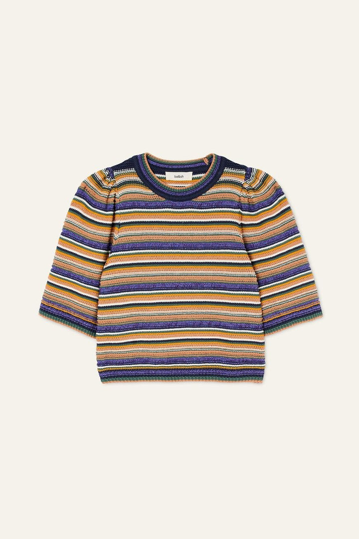 ba&sh Farfaela Short Sleeve Sweater Jumper