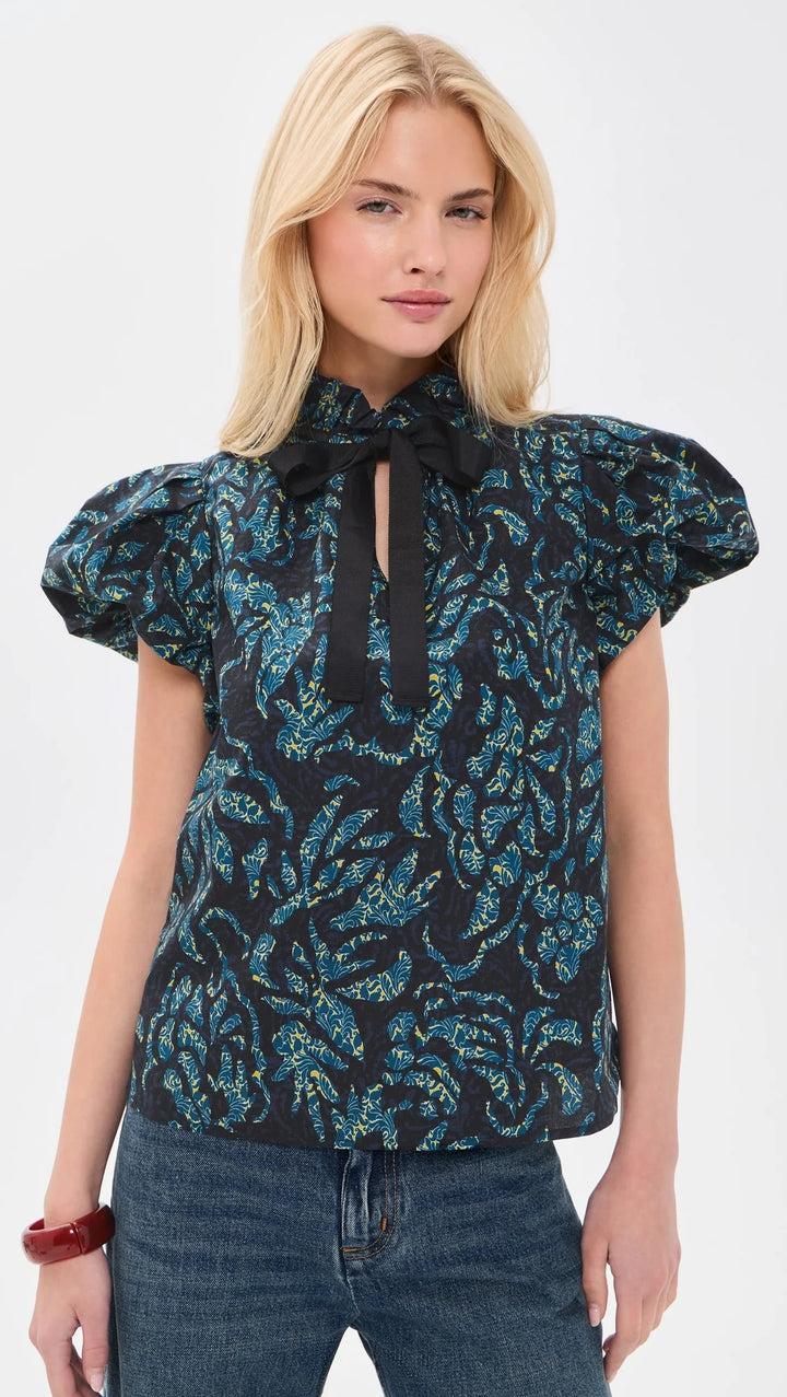 Ulla Johnson Estela SS Cotton Top Midnight