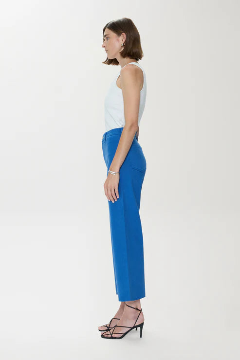 Pistola Penny Cropped Jeans Ciel