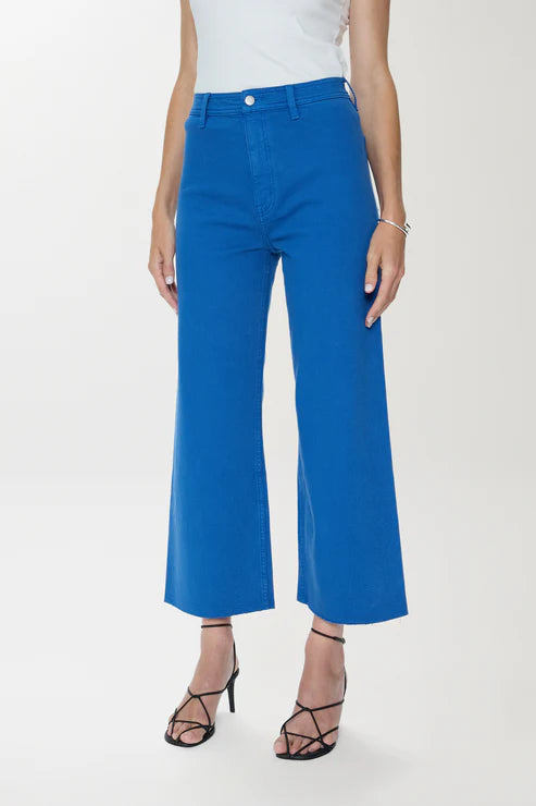Pistola Penny Cropped Jeans Ciel