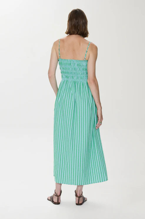 Pistola Bianca Shirred Dress