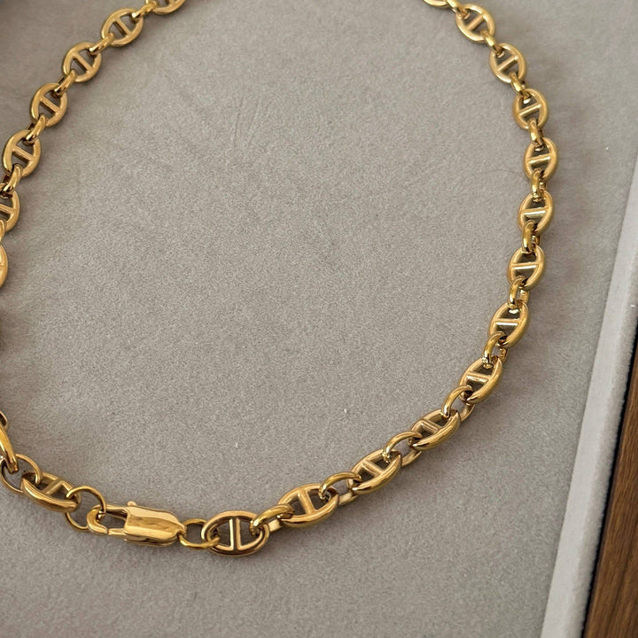 Namaste Jewelry - Selena Chain Necklace-Gold