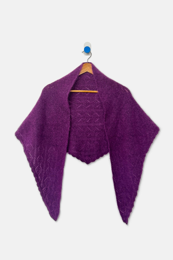 Le Bon Shoppe - Mohair Pointelle Shawl