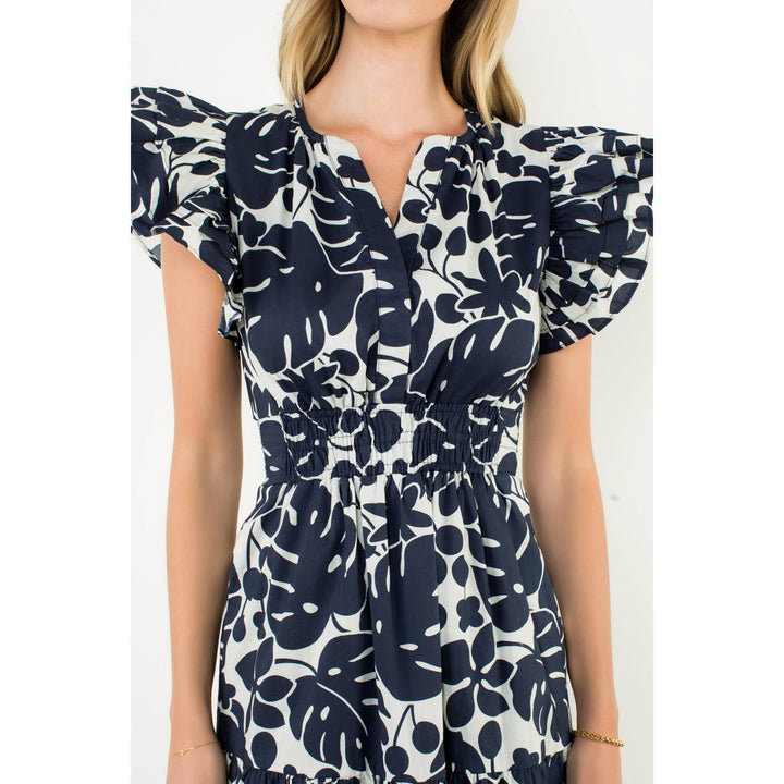 THML THS1663-2 Smocked Waist Dress