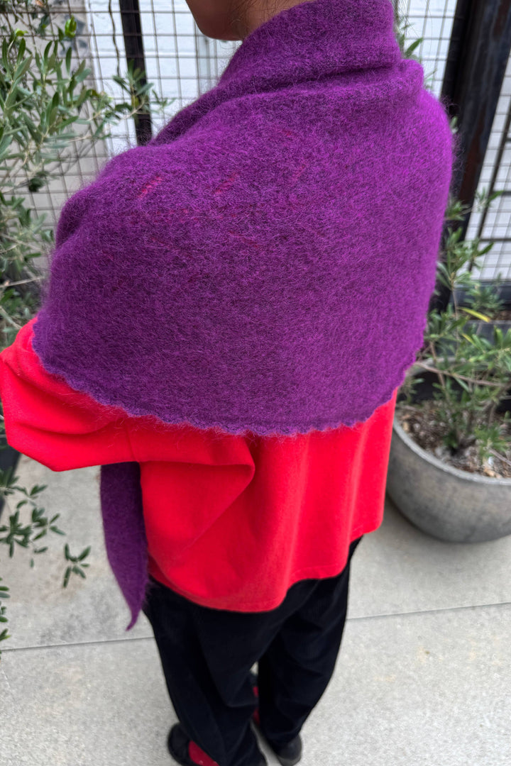 Le Bon Shoppe - Mohair Pointelle Shawl